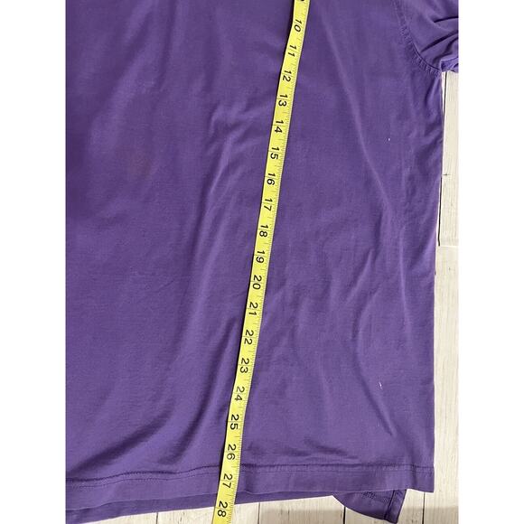 peter millar polo Shirt Lot Of 2 Solid Striped Purple Green Size L - Picture 9 of 12